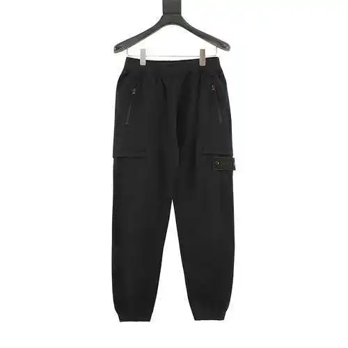 ST/STONE ISLAND Multi-pocket cotton outdoor overalls,