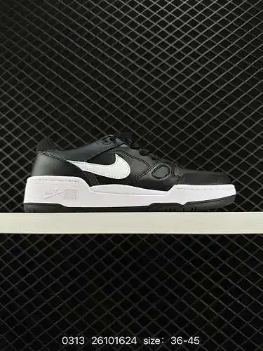 Los zapatos de skate deportivos informales de caña baja Nike FULL FORCE LO slam dunk series están he