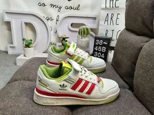304DAdidas Forum 84 Zapatillas deportivas informales de moda, versátiles, de caña baja y caña baja. 