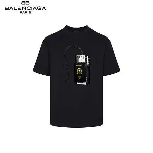 BLCG/Balenciaga 24SS Wallet Passport Short Sleeve