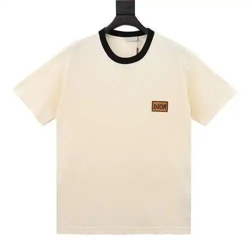 CD chest embossed LOGO short-sleeved T-shirt
