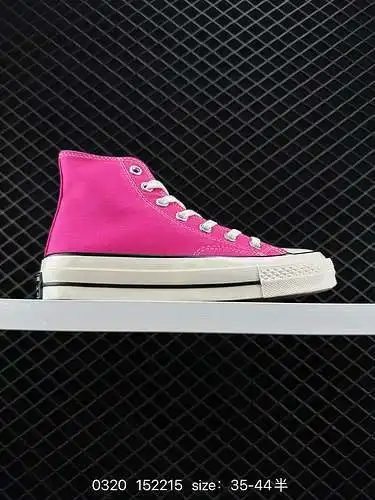 75 Converse Chuck 97s Cordones de zapatos con letras de lona retro de caña alta oficiales de Convers