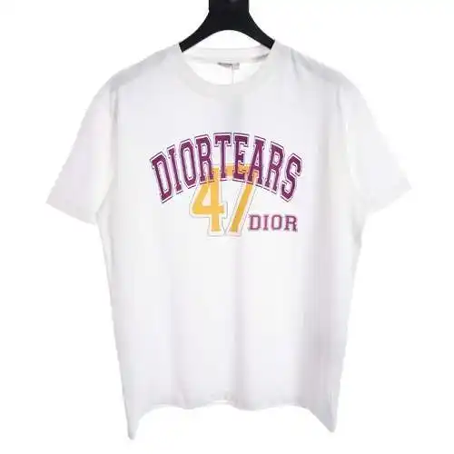 CD 24 new 47 logo printed short-sleeved T-shirt