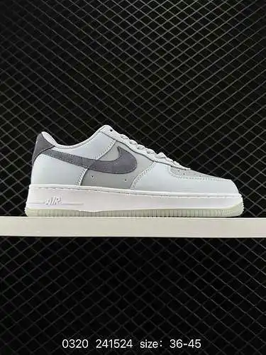 2 Nike Air Force Low Air Force 1 zapatillas deportivas informales, versátiles y de caña baja. La com