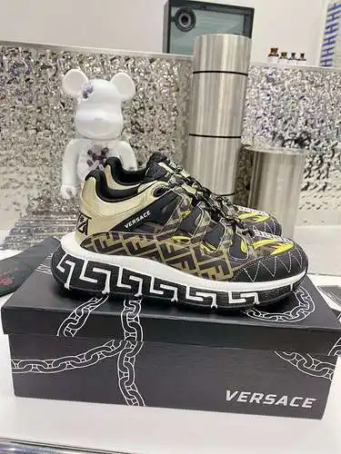 Zapatos Versace para hombre y mujer Código: 0309C80 Talla: 35-46 (personalizado a talla 46, no reemb