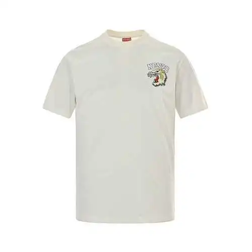 KZ/Kenzo Takada 23ss tiger head embroidered short sleeves