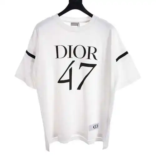 CD 24 new 47 logo printed short-sleeved T-shirt
