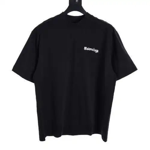 BLCG 24SS graffiti small letters printed short-sleeved T-shirt
