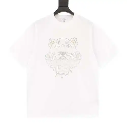 Kenzo KZ tiger head T-shirt official website synchronization