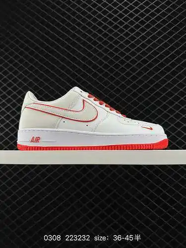 6 zapatillas deportivas Nike Air Force LV8 serie Air Force One AF. El diseño está inspirado en el de