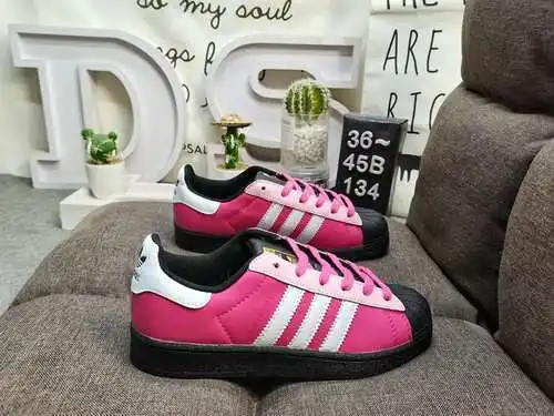 134DAdidas clover Originals Superstar shell toe zapatillas deportivas clásicas informales para todo 