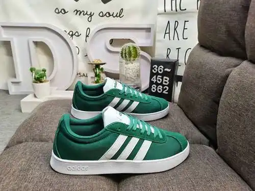 862D Adidas VL Court 2.0 NEO series zapatillas casual transpirables, cómodas y ligeras