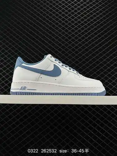 6 Nike Air Force Low Air Force 1 zapatillas deportivas informales, versátiles y de caña baja. La com