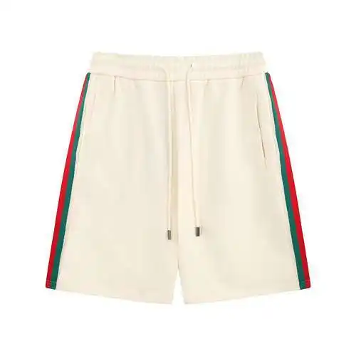Gucci/GC new summer style red and green striped webbing on the side and double G interlocking terry 