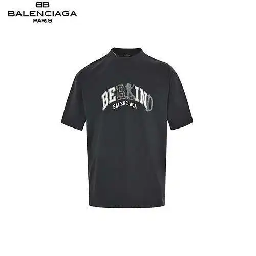 BLCG/Balenciaga ripped washed patch short sleeves