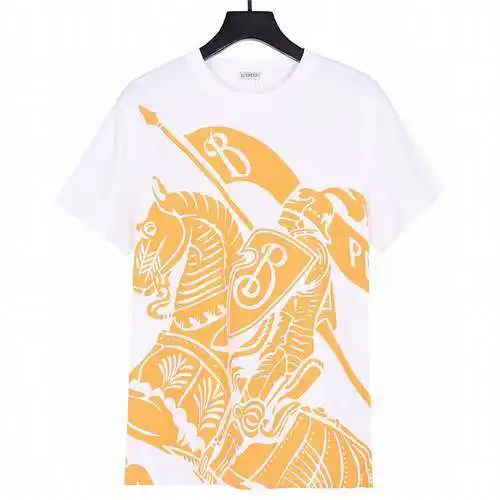 BBR/Burberry 24ss Royal Knight War Horse Printed Short-Sleeved T-shirt