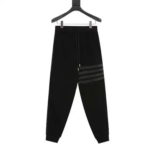 TB four-bar black trousers