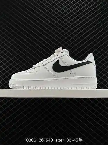 2 zapatillas deportivas informales, versátiles y de caña baja Air Force 1 de marca compartida Nike A