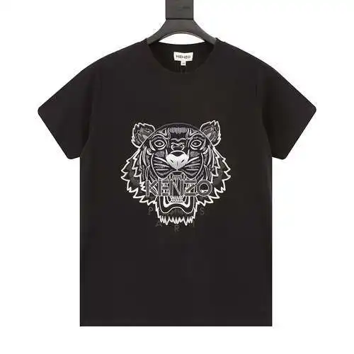 Kenzo KZ tiger head T-shirt official website synchronization