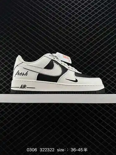 Nike Air Force Low Air Force 1 zapatillas deportivas informales, versátiles y de caña baja. La combi