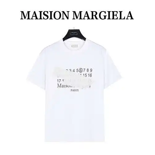 Margiela MM6 new tape printed short sleeves