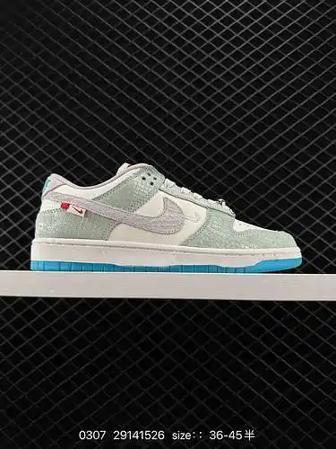 3 Nike SB Dunk Low "Año del Dragón Joyería verde, verde, beige, blanca y azul" El procesam