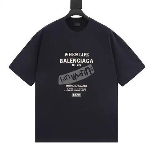 BLCG motto slogan letter print short-sleeved T-shirt