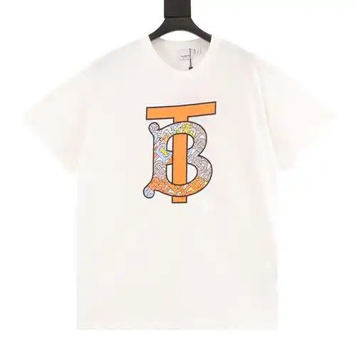 BBR TB letter printed round neck short sleeves