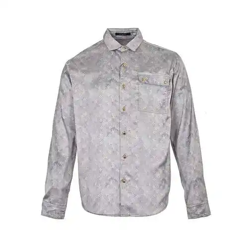 LV/Louis Vuitton new gradient all-over print shirt