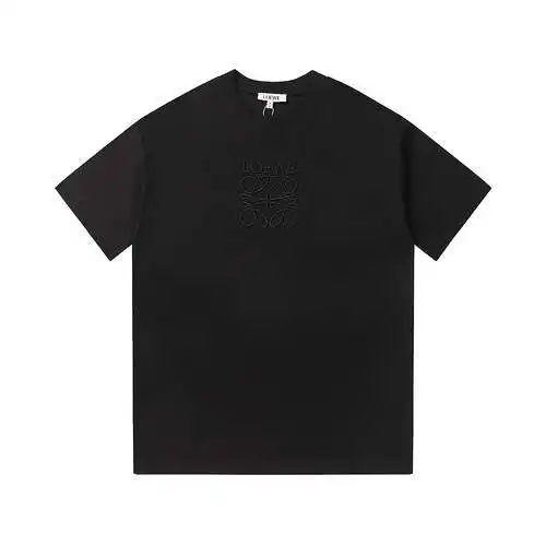 LE Loewe 2024ss summer new letter embroidered logo short-sleeved T-shirt
