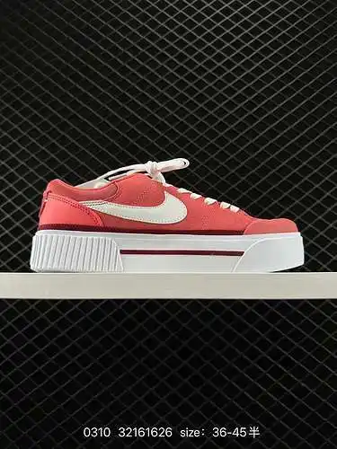 3 Zapatos Nike Court Legacy Lift para mujer Zapatos deportivos con suela gruesa Zapatos blancos Zapa