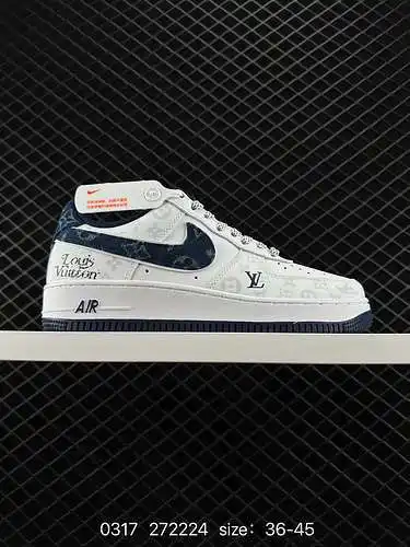 2 Nike Air Force Low Air Force 1 zapatillas deportivas informales, versátiles y de caña baja. La com