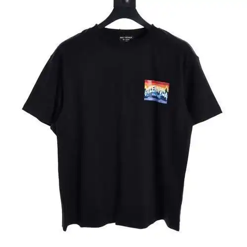 BLCG rainbow logo short-sleeved T-shirt
