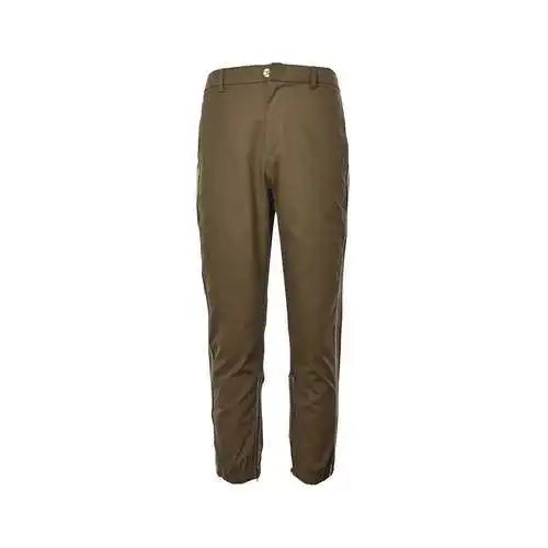 GC/Gucci khaki webbed cotton trousers