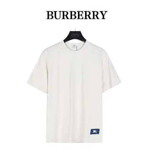 Burberry BBR 24ss logo embroidered short sleeves