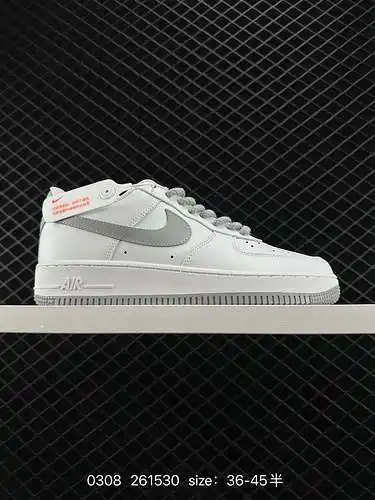 Nike Air Force Low Air Force 1 zapatillas deportivas informales, versátiles y de caña baja. La combi