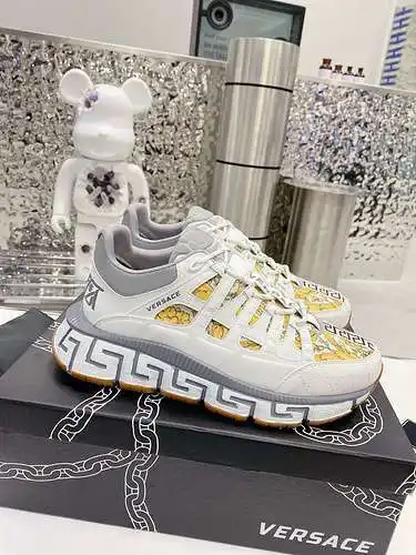 Zapatos Versace para hombre y mujer Código: 0309C80 Talla: 35-46 (personalizado a talla 46, no reemb