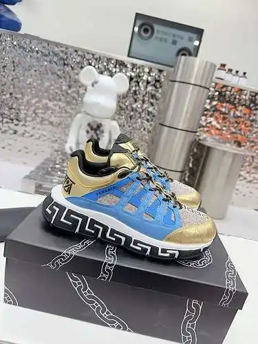 Zapatos Versace para hombre y mujer Código: 0309C80 Talla: 35-46 (personalizado a talla 46, no reemb