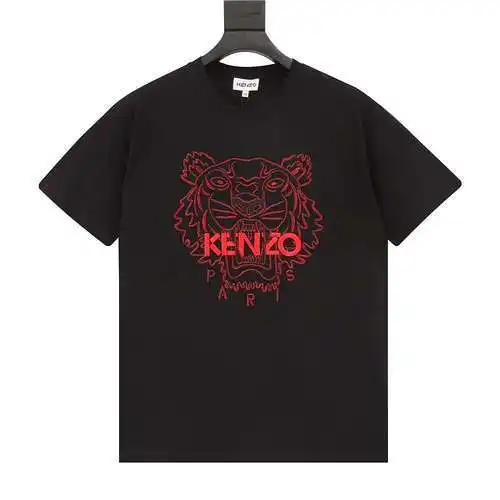 Kenzo KZ tiger head T-shirt official website synchronization