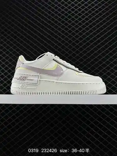 3 NK Air Force Shadow zapatillas ligeras, altas y bajas, versátiles "macarrón cosido" nuev