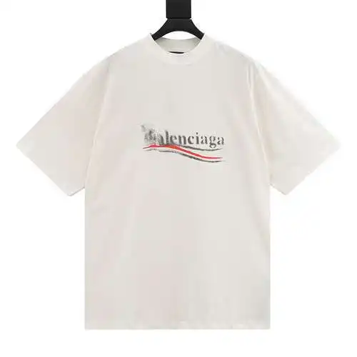BLCG fuzzy cola print crew neck short sleeves