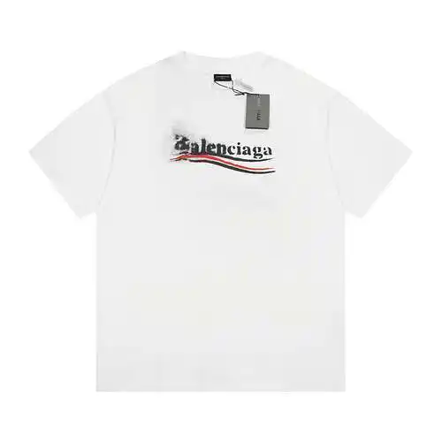 BLCG/Balenciaga 24ss dissolving cola short sleeves