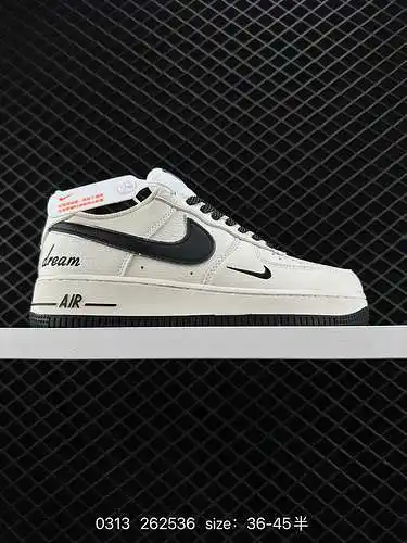 Nike Air Force Low Air Force 1 zapatillas deportivas informales, versátiles y de caña baja. La combi