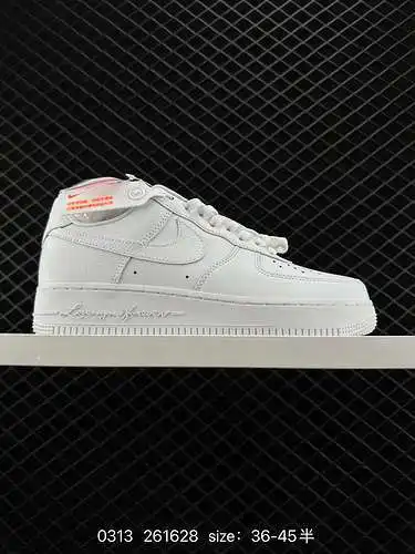 4 Nike Air Force Low Air Force 1 zapatillas deportivas informales, versátiles y de caña baja. La com
