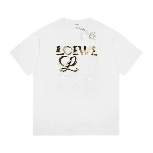 High quality LOE 24Ss graffiti embroidered short sleeves