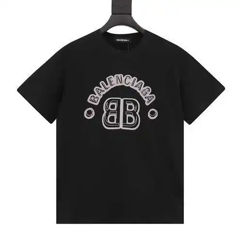 BLCG Double B letter print short-sleeved T-shirt