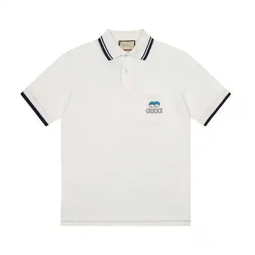 GC Gucci 2024SS Get lt Capsule Series Chest Pocket Embroidered POLO Shirt