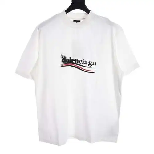 BLCG 24SS Splash Ink Blurred Coke Short Sleeve T-Shirt