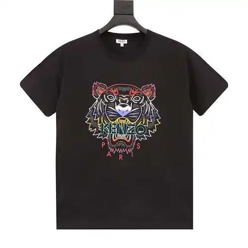 Kenzo KZ tiger head T-shirt official website synchronization