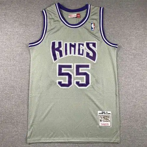 Mitchell&Ness King No. 55 Williams Gris
